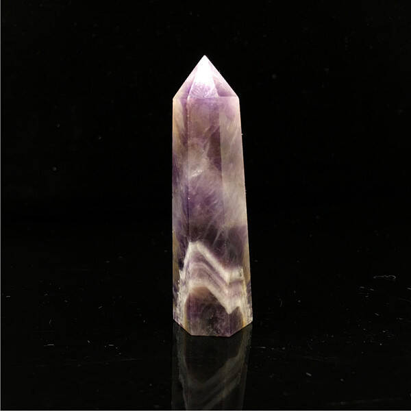 Point Tower Natural Amethyst Home Display Decoration