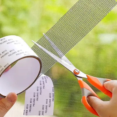 Screen Window Repair Tape, Portable Anti-mosquito Screen Window Repair Patch, Fine Mesh Holes Window Maintenance Accessories ...