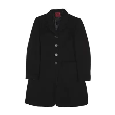ESISTO Overcoat Jacket Black Wool Womens L