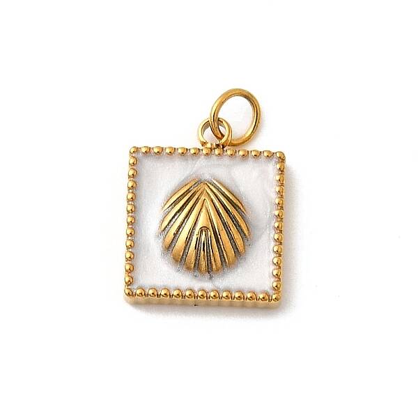 304 Stainless Steel Enamel Charms