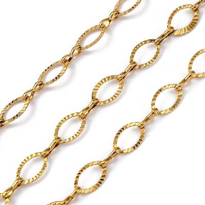 304 Stainless Steel Oval Link Chains