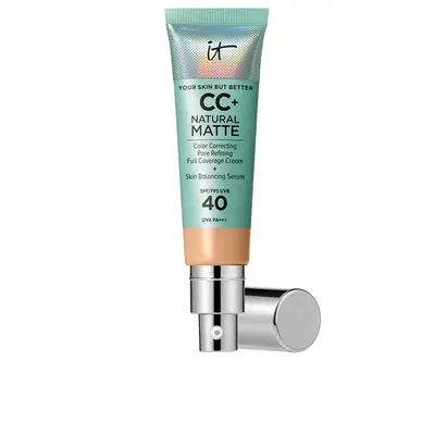 It Cosmetics Cc Natural Matte Cream Foundation Spf40 Fair Light 32ml
