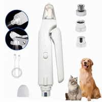 2-in-1 Pet Nail Clipper&Grinder - Multifunctional Dog Nail Trimmer & Cat Nail Clipper Kit, Suitable for Small & Large Dogs & ...