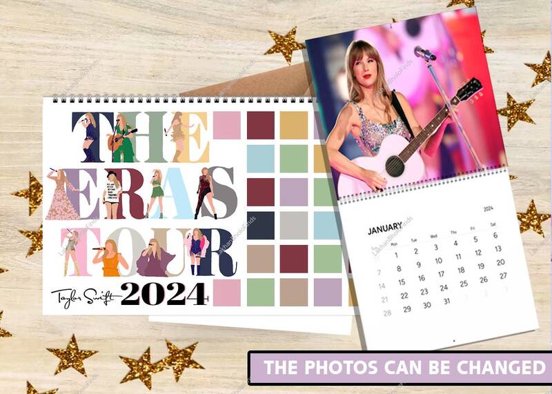 Taylor Swift Eras Tour Calendar 2024, Custom Taylor Swift Version Calendar, Taylor Swift All Albums