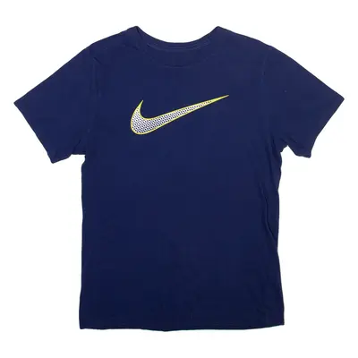 NIKE Mens T-Shirt Blue M