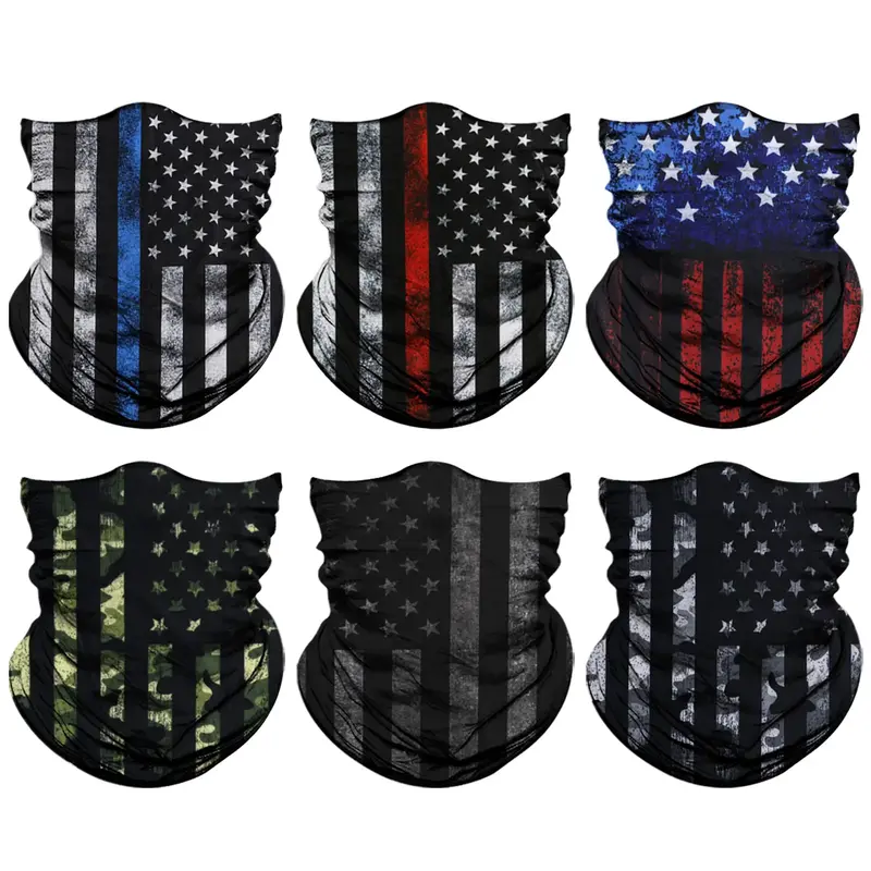 Venswell Neck Gaiter Face Mask Men Women,Seamless Bandana Rave Face Cover Scarf Mask,Balaclava,Headband, Head Wrap,Headwear 6...