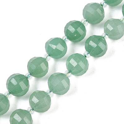 Natural Green Aventurine Beads Strands