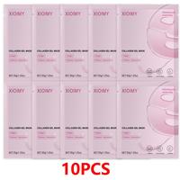 Collagen & Niacinamide Moisturizing Facial Mask, 10pcs/set Hydrating Facial Mask, Face Mask for All Skin Types, Skin Care Pro...