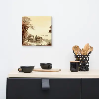 Rustic Retreat - A Nostalgic Landscape