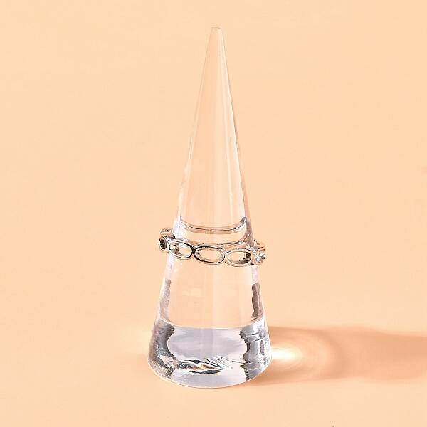 Acrylic Organic Glass Ring Displays
