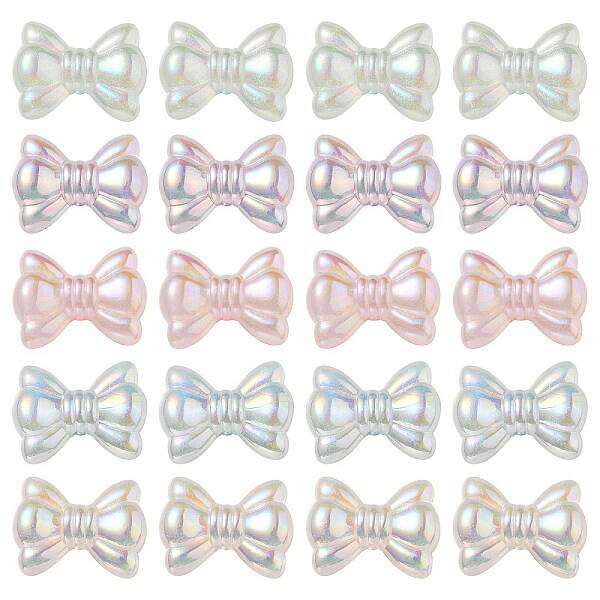 UV Plating Luminous Transparent Acrylic Beads