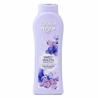 Tulipán Negro Gel Dolce Violeta Shower Gel Extra Relax 650ml