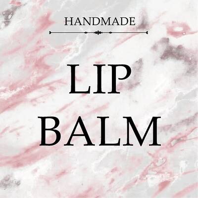 Custom Lip Balm DIY Label Sticker