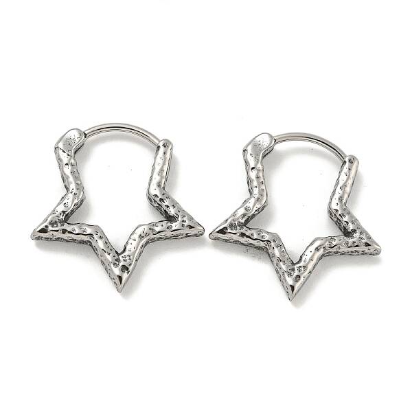 316 Surgical Stainless Steel Hoop Earrings for Women and Men