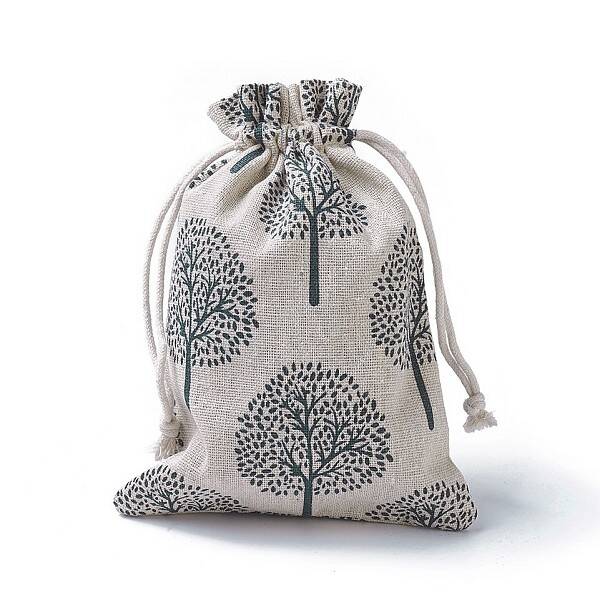 Burlap Packing Pouches