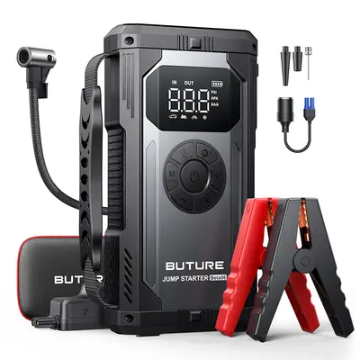 Buture Beta06 Car Jump Starter 4000A with Air Compressor