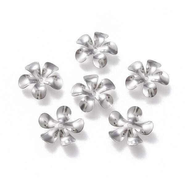 Non-Tarnish 304 Stainless Steel Bead Caps