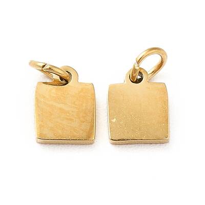 Ion Plating(IP) 304 Stainless Steel Charms