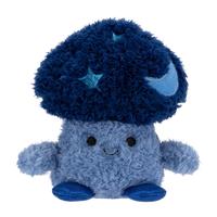 BumBumz Stuffed Toy: Enchanted Dark Mushroom Merrill, 4.5-Inch, Soft Fabric, Unique Design