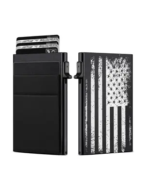 Men's Business Plain Color Rfid Wallet, Trendy Card Holder with Multiple Card Slots, Fashionable Wallet for Daily & Work Use ...