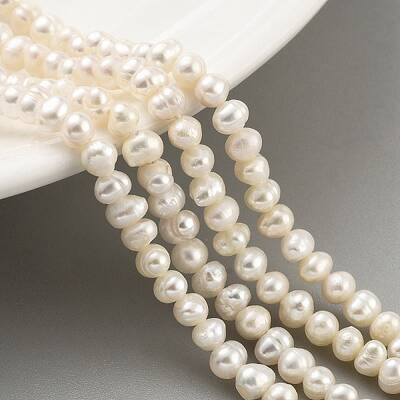 Natural Cultured Freshwater Pearl Beads Strands