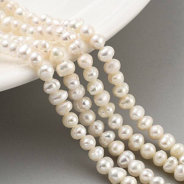 Natural Cultured Freshwater Pearl Beads Strands