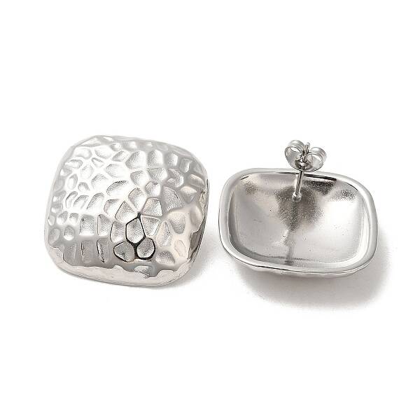 Non-Tarnish 304 Stainless Steel Stud Earrings