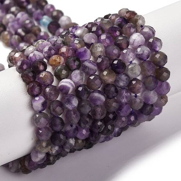 Natural Amethyst Beads Strands