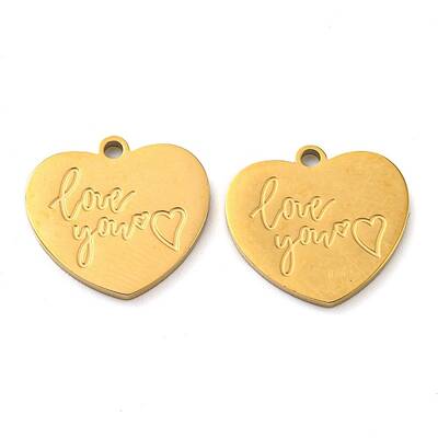 Valentine's Day 316 Surgical Stainless Steel Pendants
