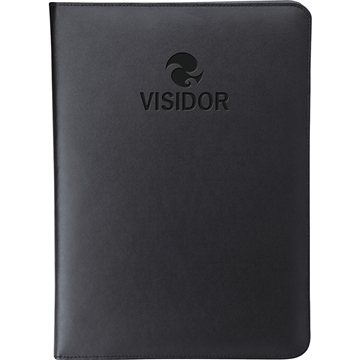 13 Promotional Leder Leather Letter Size Padfolio - Soft Leather