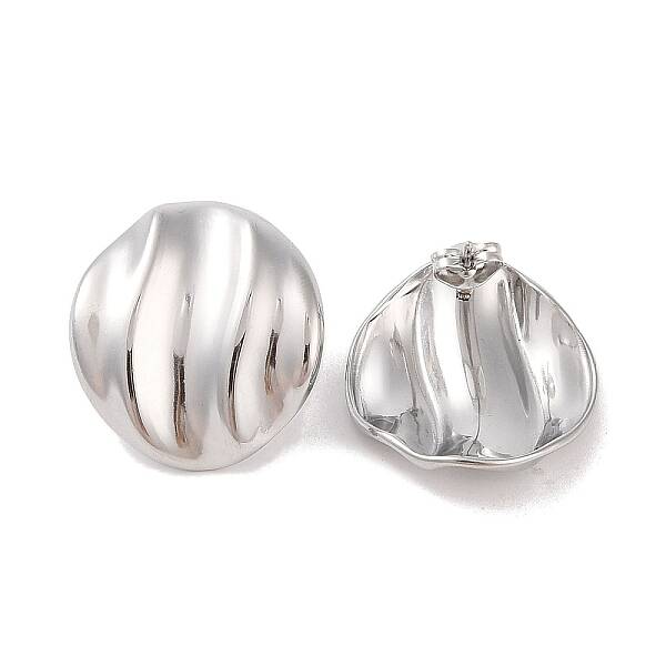 Non-Tarnish 304 Stainless Steel Stud Earrings for Women