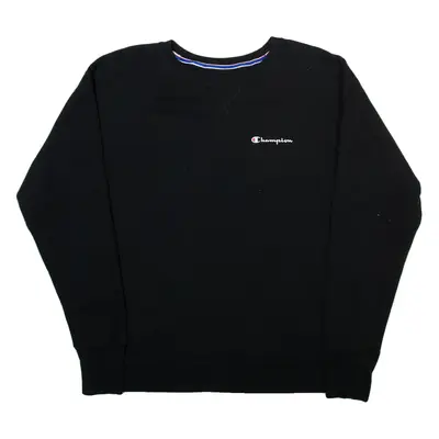 CHAMPION Mens Sweatshirt Black XL