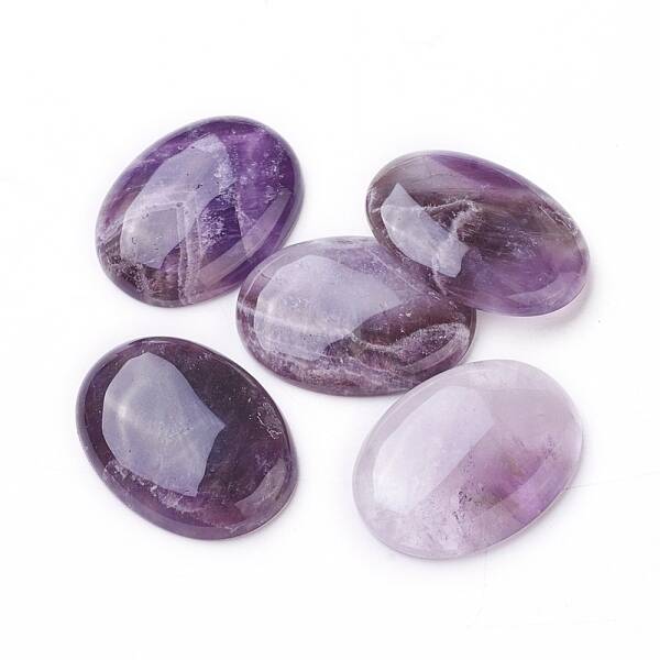 Natural Amethyst Cabochons