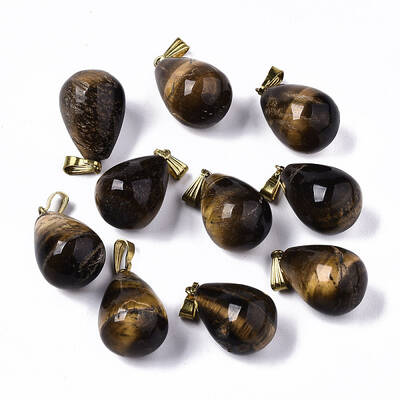 Natural Tiger Eye Pendants
