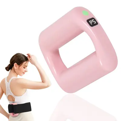 Cordless Massager Ring for Whole Body - 5 Speed Levels, Neck & Shoulder Muscle Relief, Portable Deep Tissue Percussive Massag...