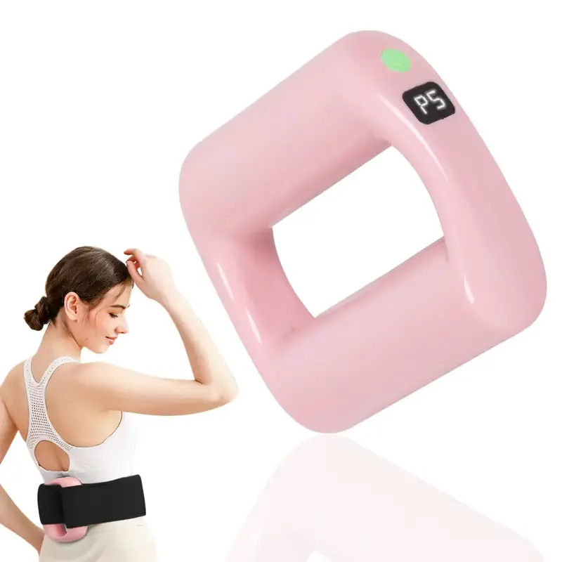 Cordless Massager Ring for Whole Body - 5 Speed Levels, Neck & Shoulder Muscle Relief, Portable Deep Tissue Percussive Massag...