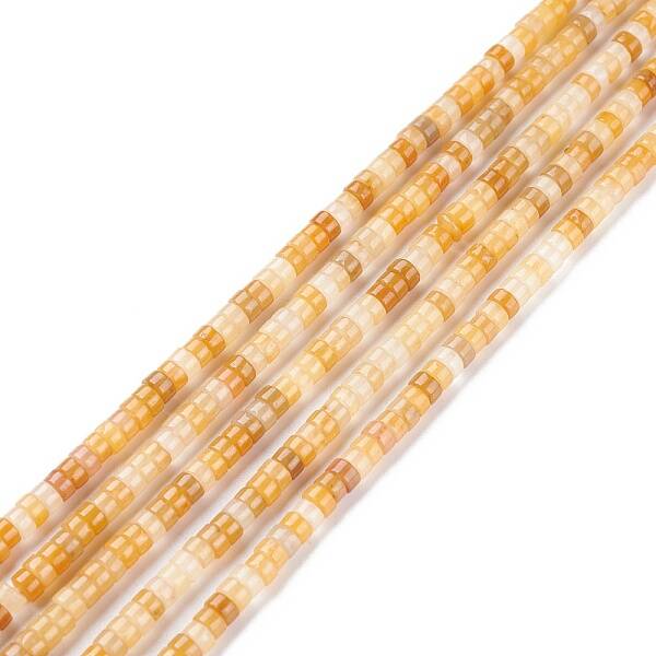 Natural Yellow Aventurine Beads Strands