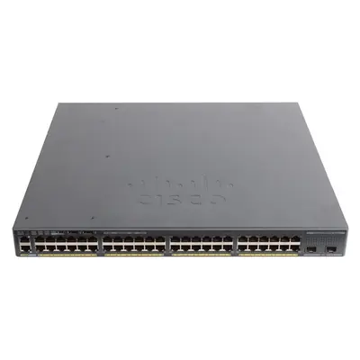WS-C2960XR-48LPD-I-A Cisco Catalyst 2960XR Series 2960XR-48LPD 48 x Ports PoE+ 10/100/1000Base-T + 2 x SFP+ Ports Layer 3 Man...