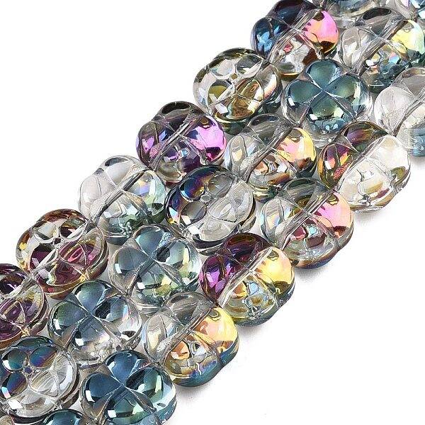 Electroplate Glass Beads Strands