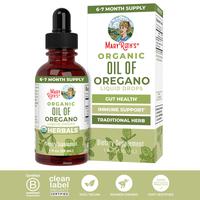 MaryRuth's Organic Oil of Oregano Liquid Drops - Immune Support - Herbal Tincture - Gut Health - Overall Health - 200 Serving...