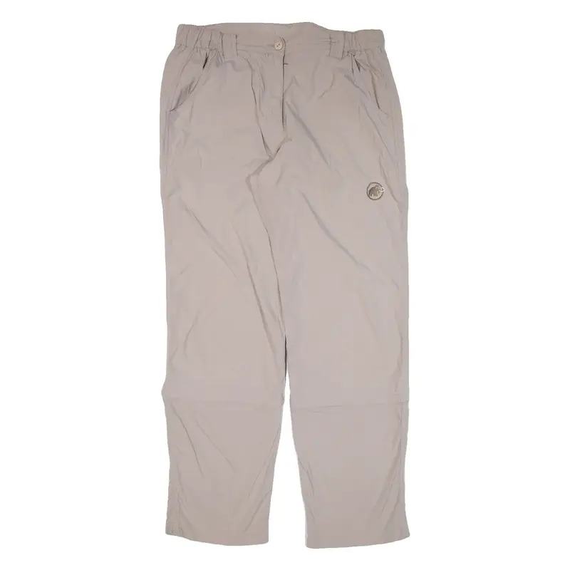 MAMMUT Womens Trousers Beige Relaxed Straight W32 L30