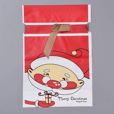 Christmas Drawstring Gift Bags