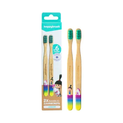 happybrush Junior - Agnes Bamboo Toothbrush