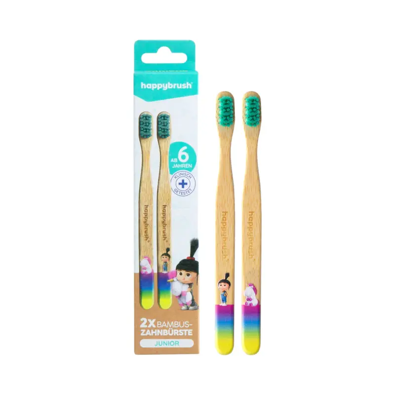 happybrush Junior - Agnes Bamboo Toothbrush