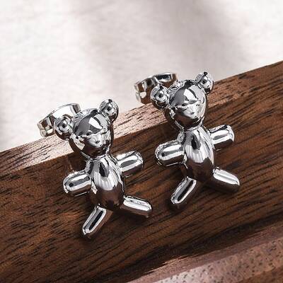 Brass Stud Earrings