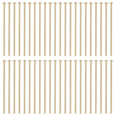 4 Bags Brass Flat Head Pins