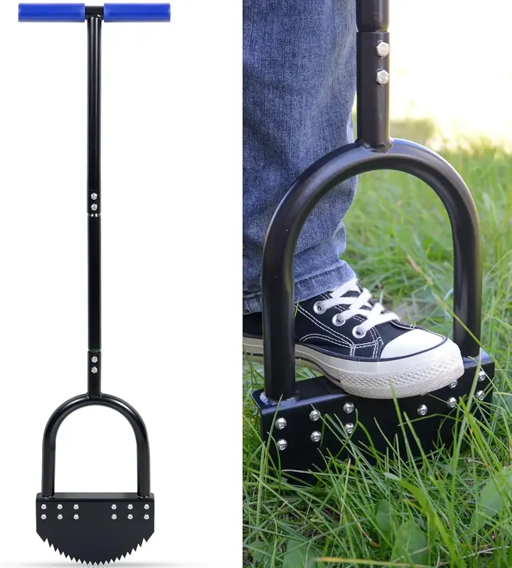 CKLT Edger for Landscaping, Garden Border Edger with Wide Footplate, Portable Garden Tools for Garden Bed, Weed Removal, Flow...