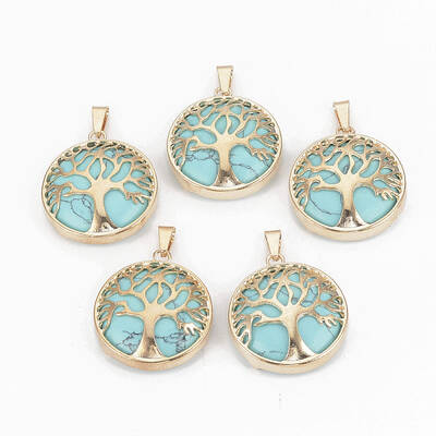 Synthetic Turquoise Pendants