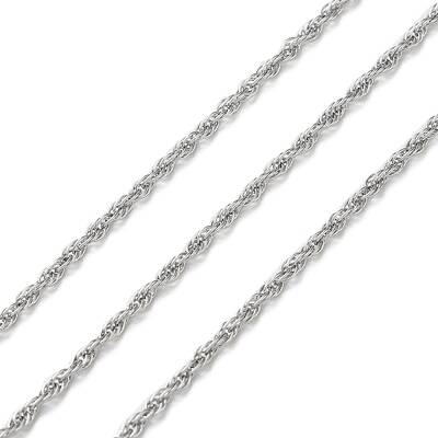 Tarnish Resistant 304 Stainless Steel Rope Chains