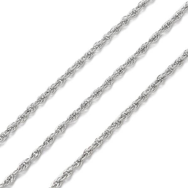 Tarnish Resistant 304 Stainless Steel Rope Chains